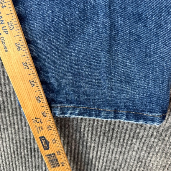 Wrangler Cowboy Cut Jeans Mens 36x30 35001AI Western Straight Leg Blue‎ Denim - Picture 6 of 9